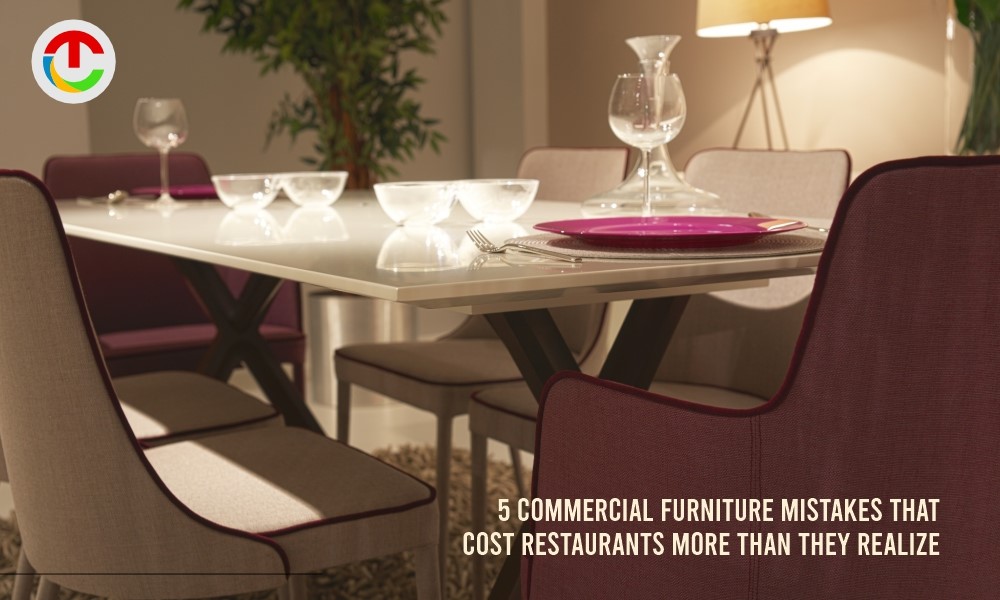 5 Commercial Furniture Mistakes That Cost Restaurants More | CIO Times Magazine