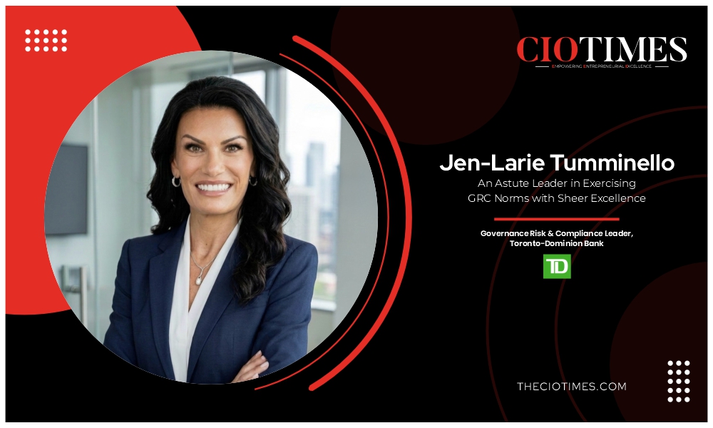Jen-Larie Tumminello | Toronto-Dominion Bank | Astute Leader in Exercising GRC Norms | CIO TImes