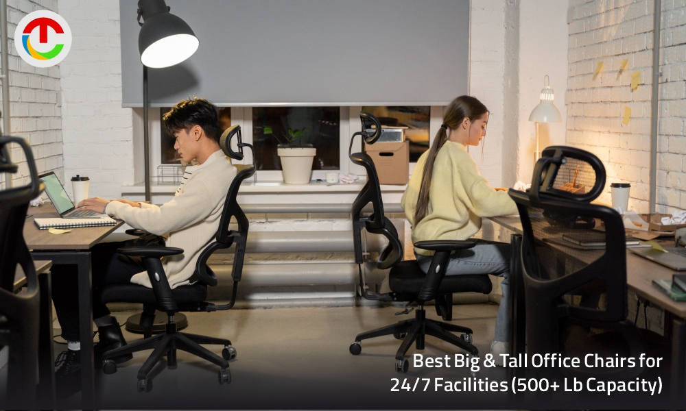 Best Big and Tall Office Chairs for 24/7 Facilities (500+ Lb Capacity) | CIO Times Magazine