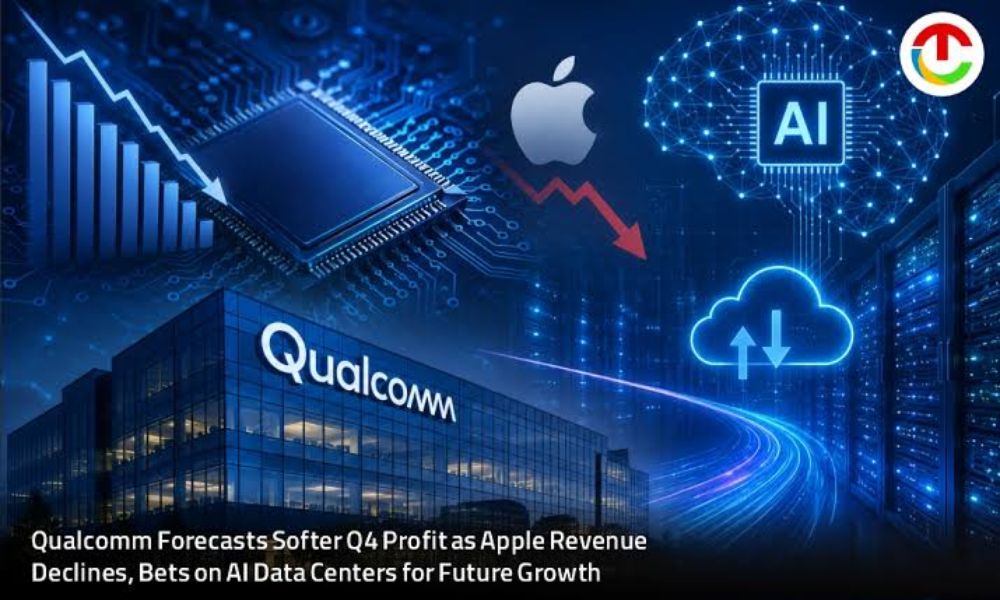 Qualcomm Forecasts Softer Q4 Profit as Apple Revenue Declines, Bets on AI Data Centers for Future Growth