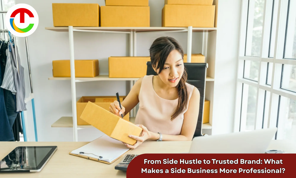 From Side Hustle to Trusted Brand: What Makes a Side Business More Professional?
