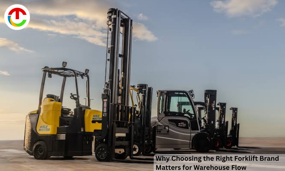 Choosing the Right Forklift Brand Matters for Warehouse Flow? | CIO Times Magazine