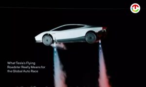 Tesla’s Flying Roadster Really Means for the Global Auto Race | CIO Times Magazine